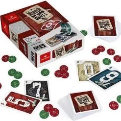 Dal Negro Kaartspel Mister Bluff 2,5 Cm Karton Rood/groen 2-delig