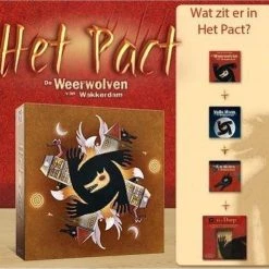 Merkloos Spellenbundel - Kaartspel - 2 Stuks - De Weerwolven Van Wakkerdam: Het Pact & Vlotte Geesten -Spellenvoor Verkoopwinkel 550x495 6