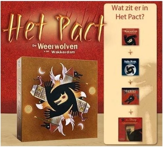 999 Games Spellenbundel - Kaartspel - 2 Stuks - De Weerwolven Van Wakkerdam: Het Pact & SET! 6 999 Games Spellenbundel - Kaartspel - 2 Stuks - De Weerwolven Van Wakkerdam: Het Pact & SET! - Afbeelding 4