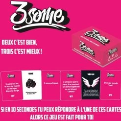 Original Cup Sarl Jeu 3some -Spellenvoor Verkoopwinkel 550x501