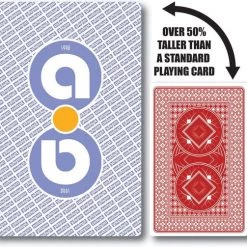 Aidapt - Speelkaarten Groot - 13.6 X 8.9 Cm -Spellenvoor Verkoopwinkel 550x503