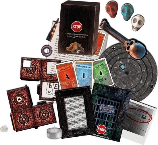 999 Games Spellenbundel - 2 Stuks - Exit - Het Geheime Lab & De Duistere Catacomben 8 999 Games Spellenbundel - 2 Stuks - Exit - Het Geheime Lab & De Duistere Catacomben - Afbeelding 6