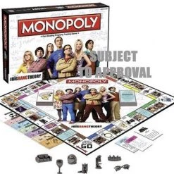 Monopoly Big Bang Theory - Engelstalig Bordspel -Spellenvoor Verkoopwinkel 550x508