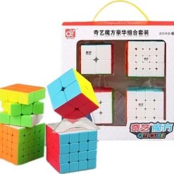 Qiyi Cadeauverpakking 2x2, 3x3, 4x4 En 5x5