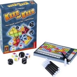 999 Games Spellenbundel - Dobbelspel - 2 Stuks - Catan Het Dobbelspel & Keer Op Keer -Spellenvoor Verkoopwinkel 550x521