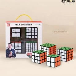 Qiyi Cadeauverpakking 2x2, 3x3, 4x4 En 5x5 -Spellenvoor Verkoopwinkel 550x530 2
