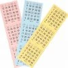 Merkloos 8x Blok Bingo Kaarten Met 1-75 Nummers - Bingo Spellen Accessoires Van Papier -Spellenvoor Verkoopwinkel 550x535
