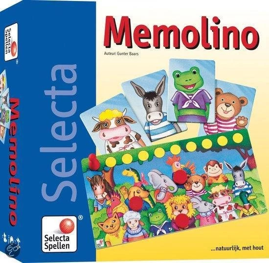 Selecta Spellen Memolino 3 Selecta Spellen Memolino