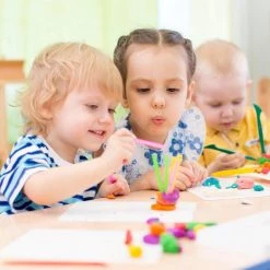 Relaxdays 24 X Dobbelstenen Foam XXL - Kleurrijk - Schuimstof Dobbelstenen - Stof Zacht -Spellenvoor Verkoopwinkel 550x550 134