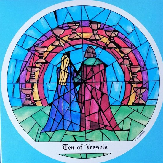 Michelle Leavitt Tarot Of The Cloisters 4 Michelle Leavitt Tarot Of The Cloisters - Afbeelding 2