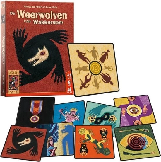 999 Games Spellenbundel - Kaartspel - 2 Stuks - De Weerwolven Van Wakkerdam & SET! 5 999 Games Spellenbundel - Kaartspel - 2 Stuks - De Weerwolven Van Wakkerdam & SET! - Afbeelding 3