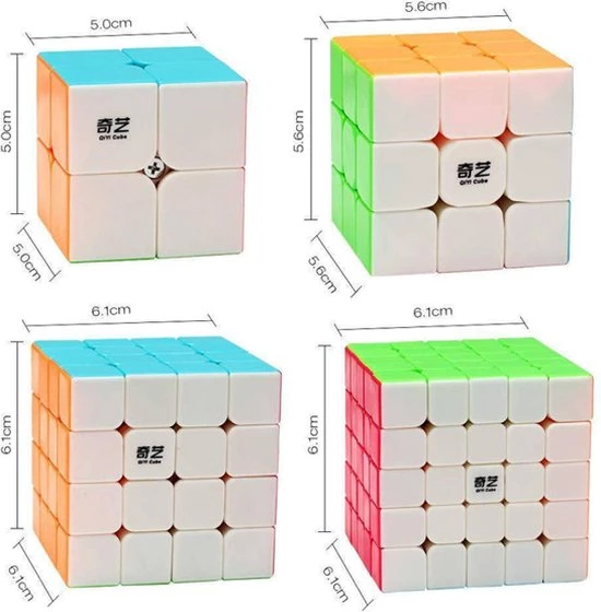 Qiyi Cadeauverpakking 2x2, 3x3, 4x4 En 5x5 11 Qiyi Cadeauverpakking 2x2, 3x3, 4x4 En 5x5 - Afbeelding 9