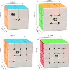 Qiyi Cadeauverpakking 2x2, 3x3, 4x4 En 5x5 -Spellenvoor Verkoopwinkel 550x560 2