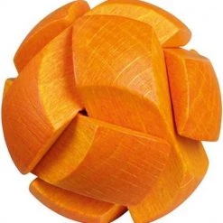 Moses Be Clever! Houten Smartpuzzel Oranje 6 Cm