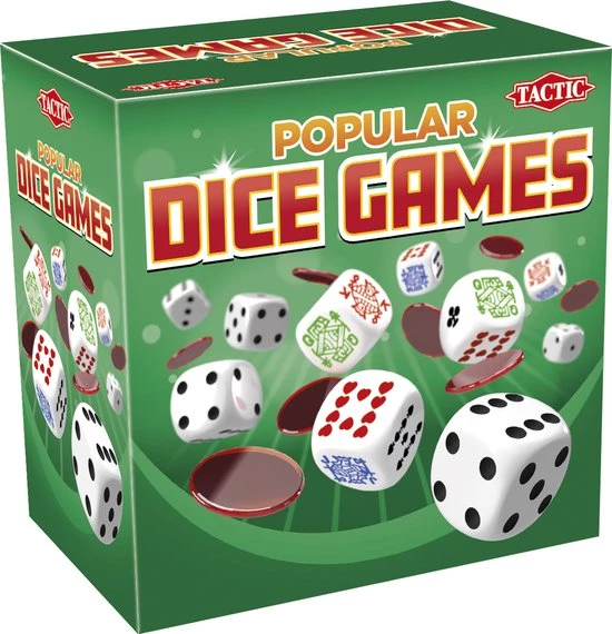 Tactic Dobbelsteenspel Dice Games 12 X 12 Cm 113-delig 3 Tactic Dobbelsteenspel Dice Games 12 X 12 Cm 113-delig