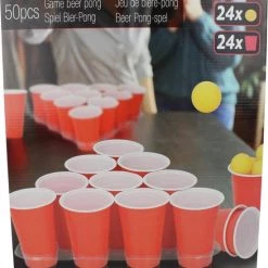 OC Sourcing Beer Pong Set XL - 50 Delig -Spellenvoor Verkoopwinkel 550x572