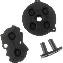 Andriez Zwart Geleidende Pad Knop Knoppen Rubber Pads Geschikt Voor GBA Game Boy Advance