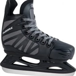 Hudora Power Play IJshockeyschaatsen Zwart, Maat 36-39 Afmeting Verpakking: 38 X 34 X 11 Cm, Verstelbaar Maat 36-39