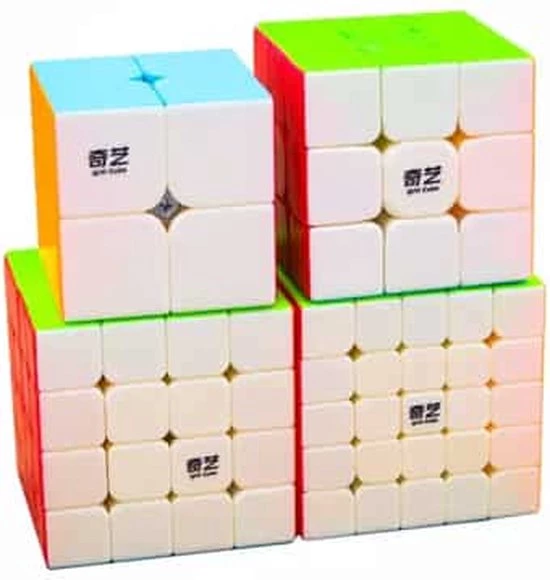 Qiyi Cadeauverpakking 2x2, 3x3, 4x4 En 5x5 5 Qiyi Cadeauverpakking 2x2, 3x3, 4x4 En 5x5 - Afbeelding 3