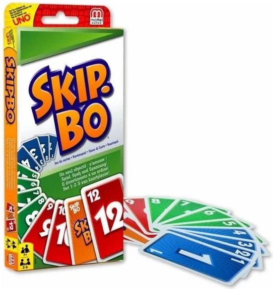 Hasbro Spellenbundel - 2 Stuks - Skip-Bo & Monopoly Valsspelerseditie 4 Hasbro Spellenbundel - 2 Stuks - Skip-Bo & Monopoly Valsspelerseditie - Afbeelding 2