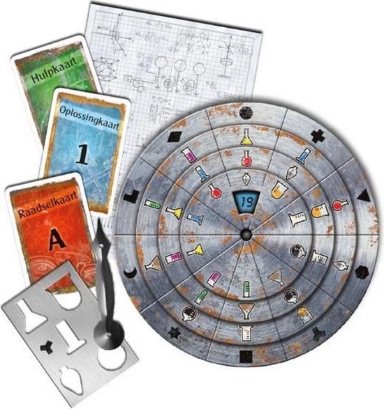 999 Games Spellenbundel - 2 Stuks - Exit - Het Geheime Lab & De Duistere Catacomben 6 999 Games Spellenbundel - 2 Stuks - Exit - Het Geheime Lab & De Duistere Catacomben - Afbeelding 4