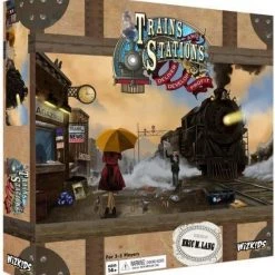 Wizkids Trains And Stations Strategy Game