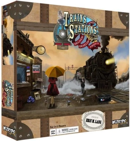 Wizkids Trains And Stations Strategy Game 3 Wizkids Trains And Stations Strategy Game