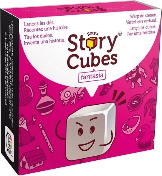 Asmodee Spellenbundel - Dobbelspel - 3 Stuks - Rory's Story Cubes Fantasia, Astro & Emergency 4 Asmodee Spellenbundel - Dobbelspel - 3 Stuks - Rory's Story Cubes Fantasia, Astro & Emergency - Afbeelding 2