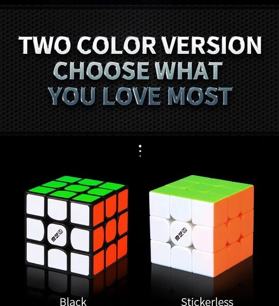 Qiyi M Bundel 2x2, 3x3, 4x4 En 5x5 - ZWART 10 Qiyi M Bundel 2x2, 3x3, 4x4 En 5x5 - ZWART - Afbeelding 8