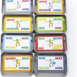 Drama Nerds WIEWATWAARHOE Verhaalkaartjes Spaans - Educatief Speelgoed -Spellenvoor Verkoopwinkel 550x607