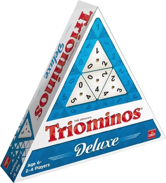 Goliath Triominos Deluxe - Bordspel 5 Goliath Triominos Deluxe - Bordspel - Afbeelding 3