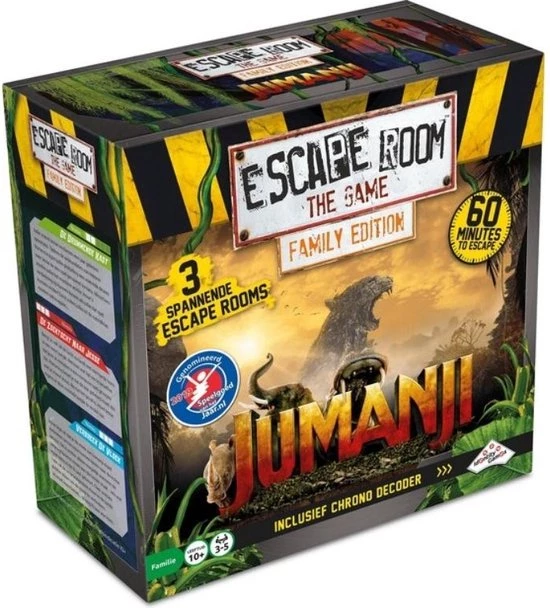 Merkloos Spellenset - 2 Stuks - Kaartspel - Gubs & Escape Room Jumanji 7 Merkloos Spellenset - 2 Stuks - Kaartspel - Gubs & Escape Room Jumanji - Afbeelding 5