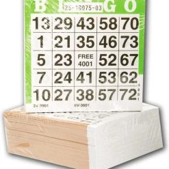 Diverse Bingokaarten 500 Stuks