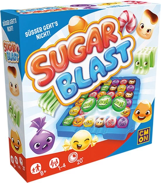 Asmodee Sugar Blast Bordspel Educatief 4 Asmodee Sugar Blast Bordspel Educatief - Afbeelding 2