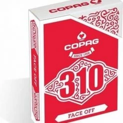 Cartamundi Speelkaarten Goochelen Face Off Karton Rood