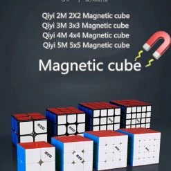 Qiyi M Bundel 2x2, 3x3, 4x4 En 5x5 - STICKERLESS -Spellenvoor Verkoopwinkel 550x704