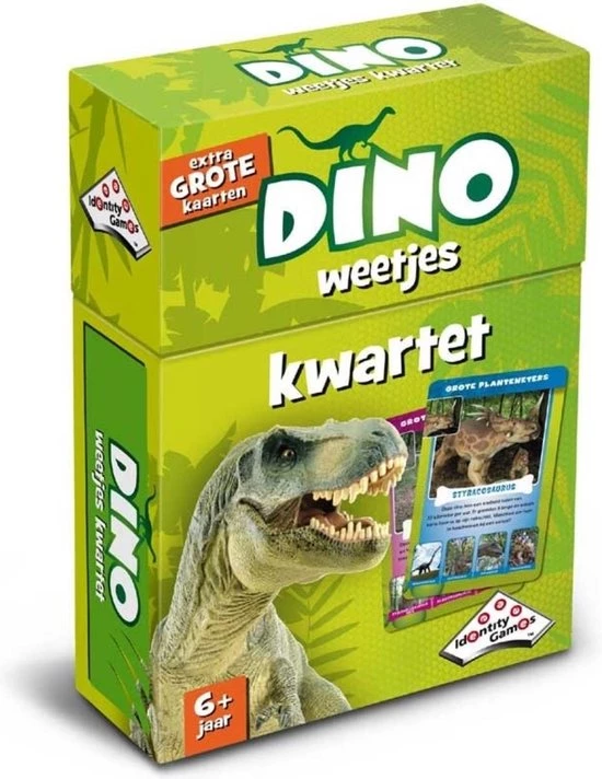 Merkloos Spellenbundel - Kwartet - 2 Stuks - Dino Kwartet & Huisdieren Kwartet 4 Merkloos Spellenbundel - Kwartet - 2 Stuks - Dino Kwartet & Huisdieren Kwartet - Afbeelding 2