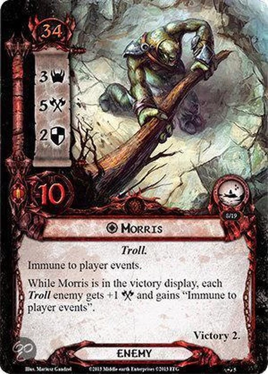 Fantasy Flight Games Lord Of The Rings LCG: Conflict At The Carrock - Nightmare Deck - Uitbreiding - Kaartspel 4 Fantasy Flight Games Lord Of The Rings LCG: Conflict At The Carrock - Nightmare Deck - Uitbreiding - Kaartspel - Afbeelding 2