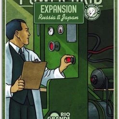 Rio Grande Games Power Grid - Map Uitbreiding: Japan & Rusland