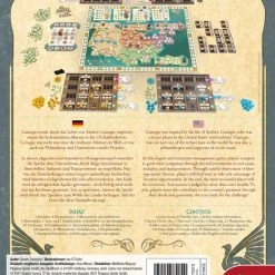 Pegasus Spiele Gmbh Pegasus Spiele Carnegie Bordspel Economische Simulatie -Spellenvoor Verkoopwinkel 550x771