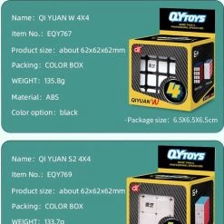 Qiyi Qiyuan W/S2 4x4 -Spellenvoor Verkoopwinkel 550x793 2