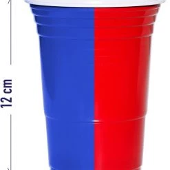 Ooms Feestwinkel American Beer Pong Set Rood/Blauw -Spellenvoor Verkoopwinkel 550x817