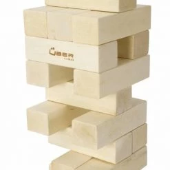 Ubergames Mega Stapeltoren, Tot 200 Cm. 40 Kg. ECO Hardhout -Spellenvoor Verkoopwinkel 550x825 13