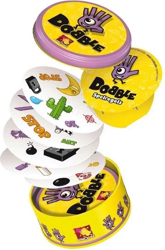 Hasbro Spellenbundel - 2 Stuks - Dokter Bibber & Dobble Classic 9 Hasbro Spellenbundel - 2 Stuks - Dokter Bibber & Dobble Classic - Afbeelding 7