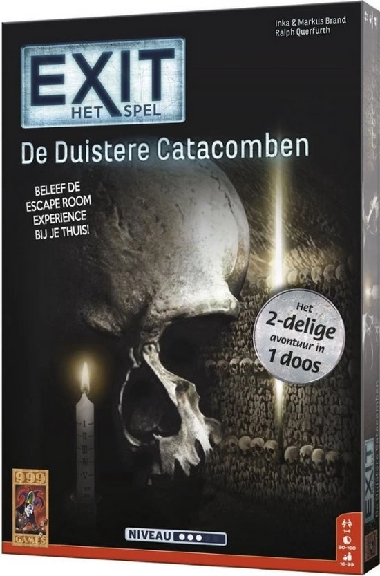 999 Games Spellenbundel - 2 Stuks - Exit - Het Geheime Lab & De Duistere Catacomben 9 999 Games Spellenbundel - 2 Stuks - Exit - Het Geheime Lab & De Duistere Catacomben - Afbeelding 7